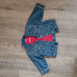 Red Envelope Jean Jacket 12-18 months Cassandra
